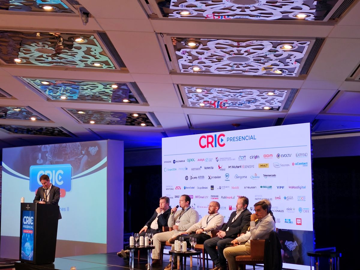 El equipo de net2phone presente en en CRIC Argentina 2023